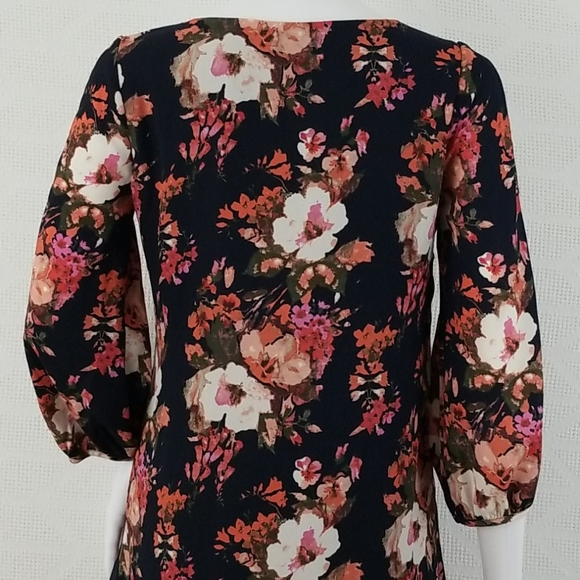 Lulu's Shifting Dears Navy Blue Floral Print Dress - Picture 13 of 15